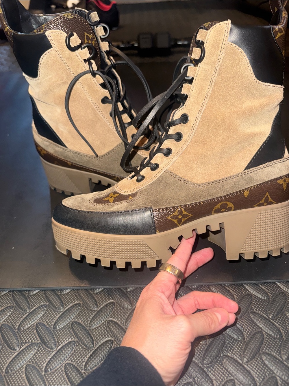 Louis Vuitton Platform Desert Boot